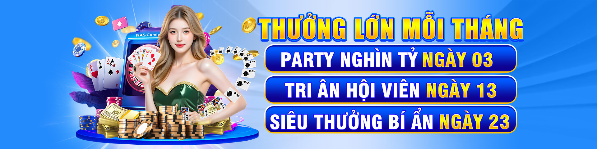 Hình ảnh quảng cáo của okfun hiển thị nền tảng và các lợi ích