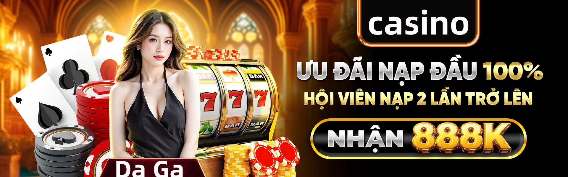 Hình ảnh quảng cáo của okfun hiển thị nền tảng và các lợi ích
