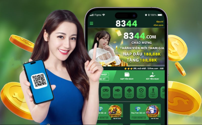 Hình ảnh quảng cáo của okfun hiển thị nền tảng và các lợi ích