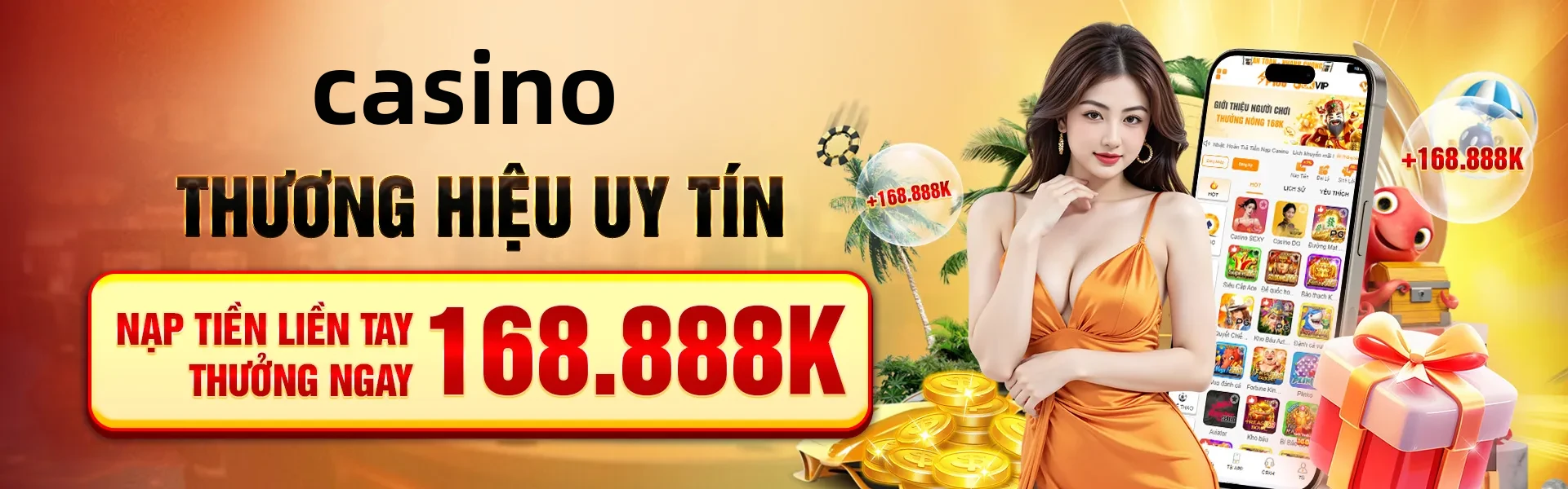 Hình ảnh quảng cáo của okfun hiển thị nền tảng và các lợi ích