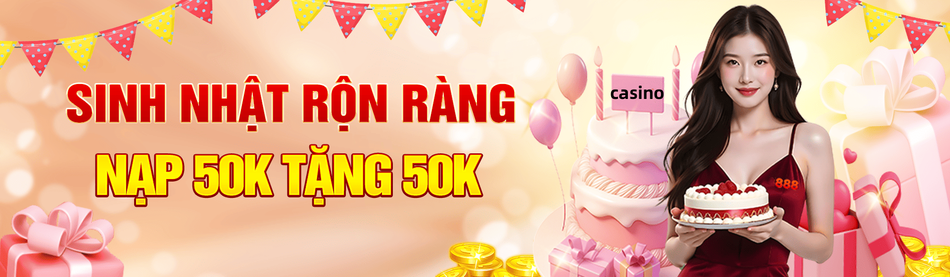 Hình ảnh quảng cáo của okfun hiển thị nền tảng và các lợi ích