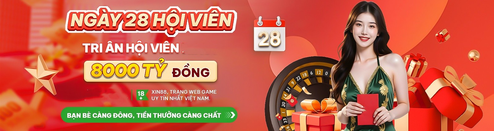 Hình ảnh quảng cáo của okfun hiển thị nền tảng và các lợi ích