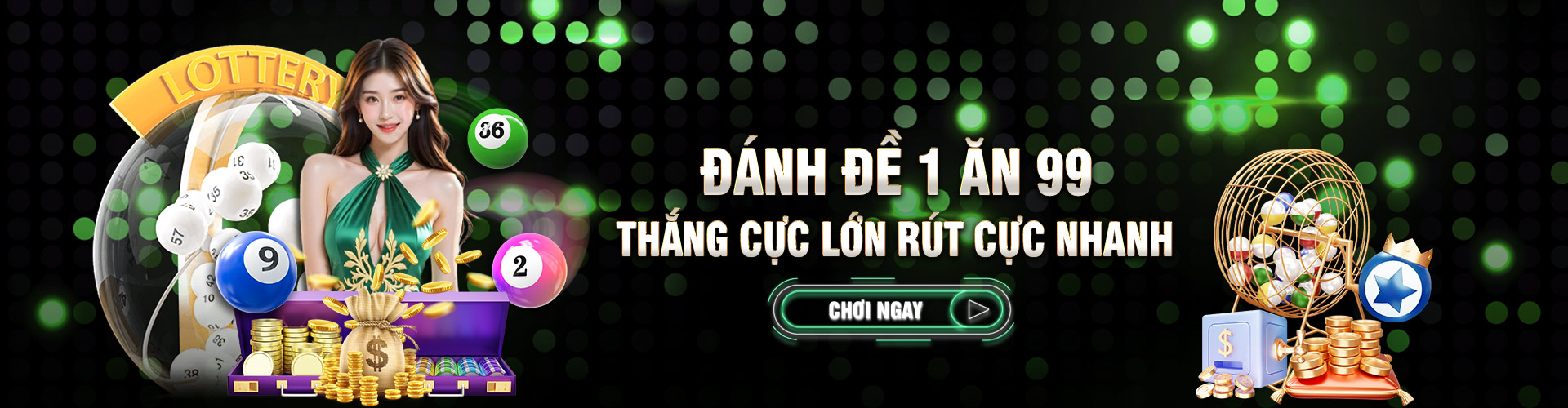 Hình ảnh quảng cáo của okfun hiển thị nền tảng và các lợi ích