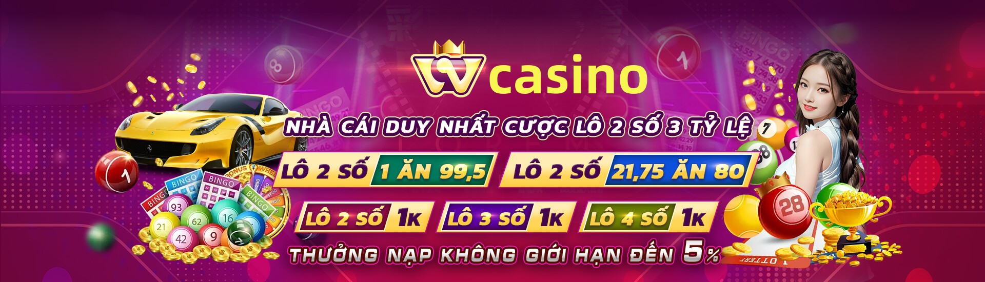 Hình ảnh quảng cáo của okfun hiển thị nền tảng và các lợi ích
